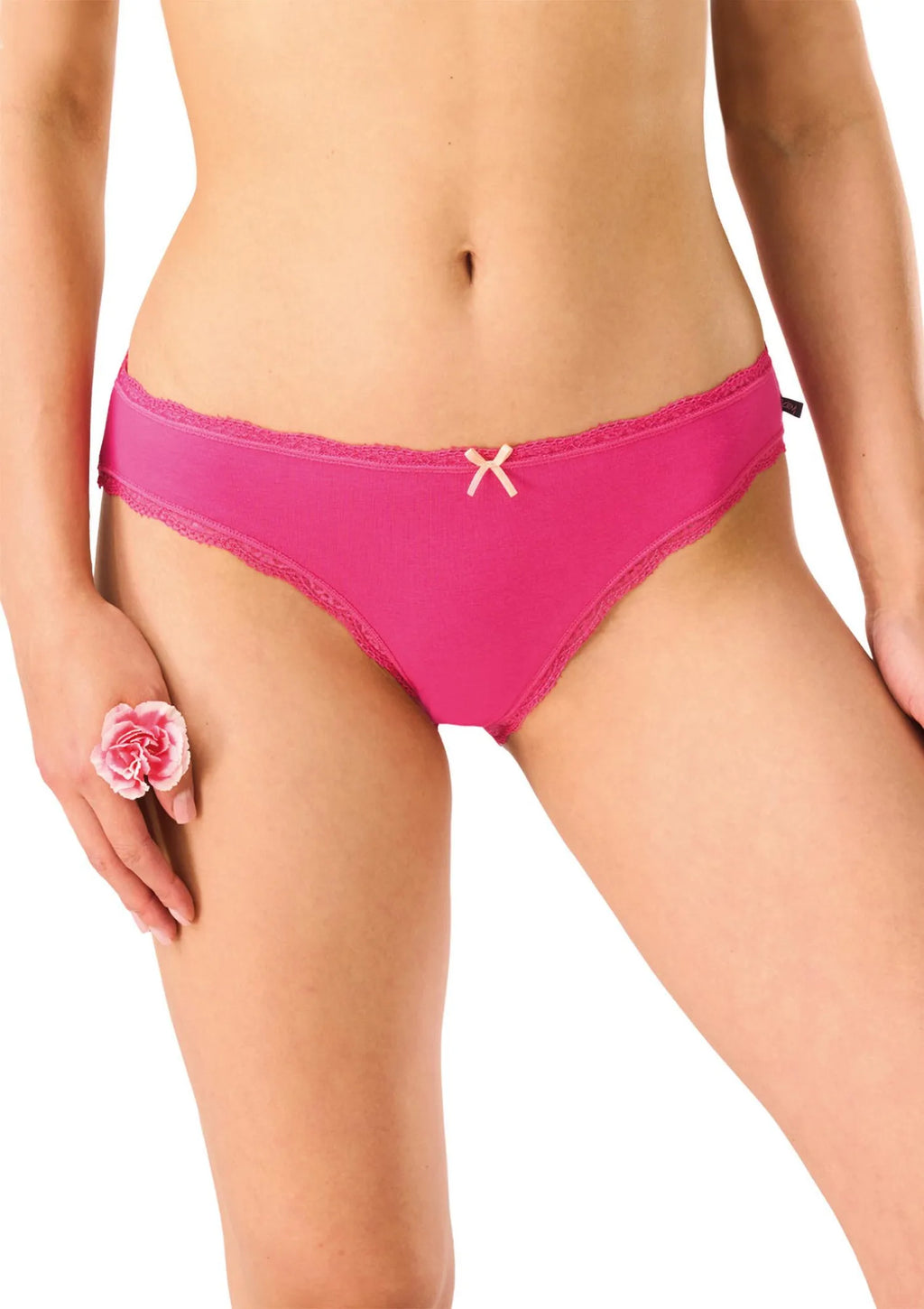 Figi damskie bawełniane (2pack) mini bikini LPR 500 Key