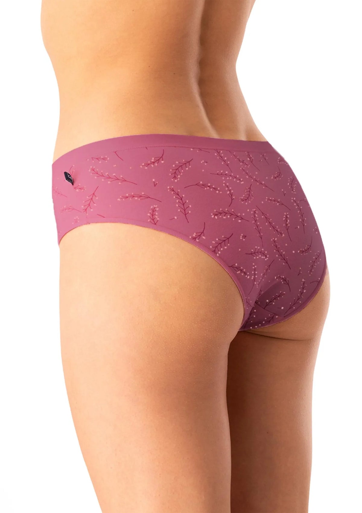Figi damskie bawełniane (2pack) o niskim komfortowym kroju LPN 523 Key