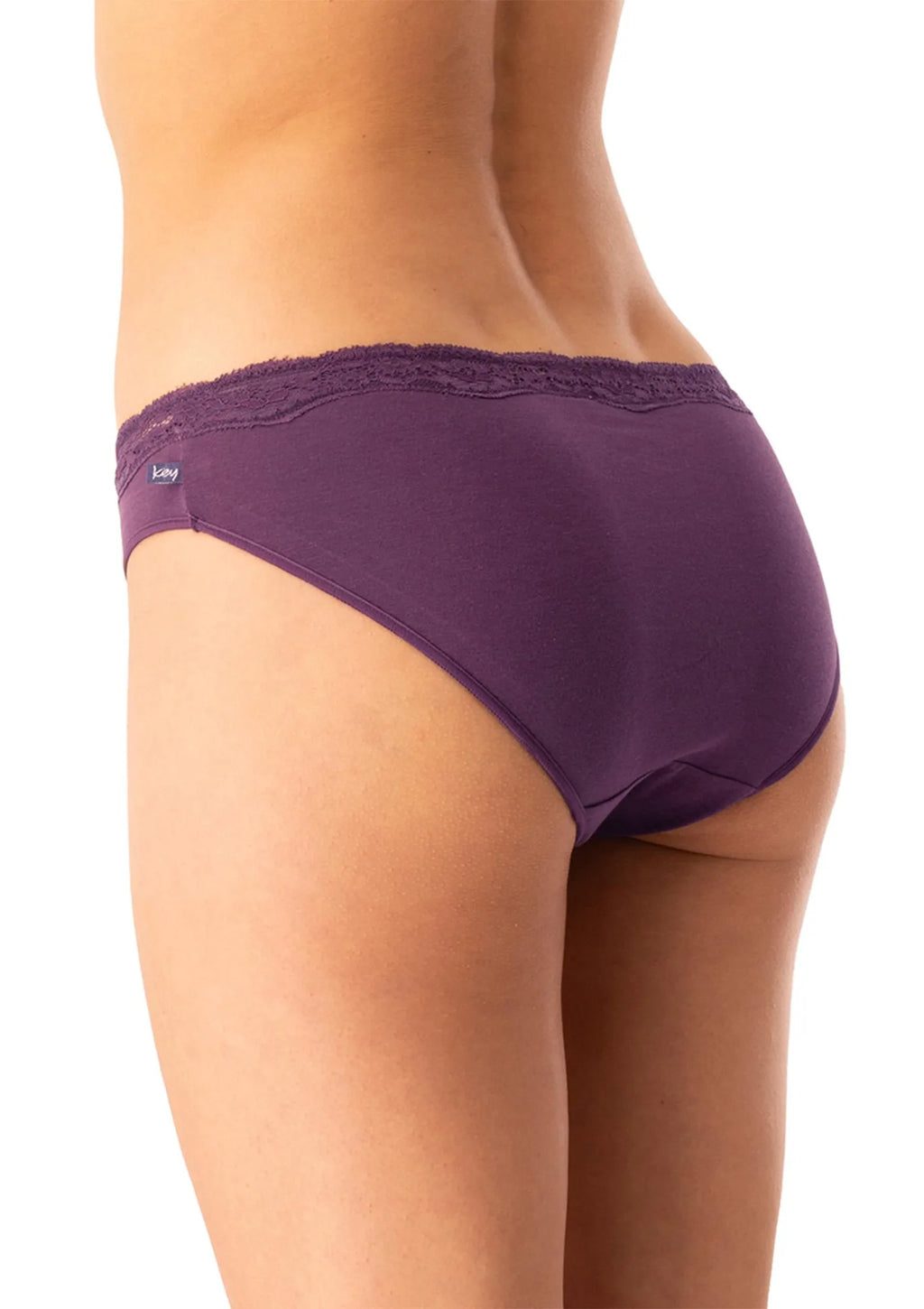 Figi damskie bawełniane (2pack) o niskim kroju i wąskim boku LPR 706 Key