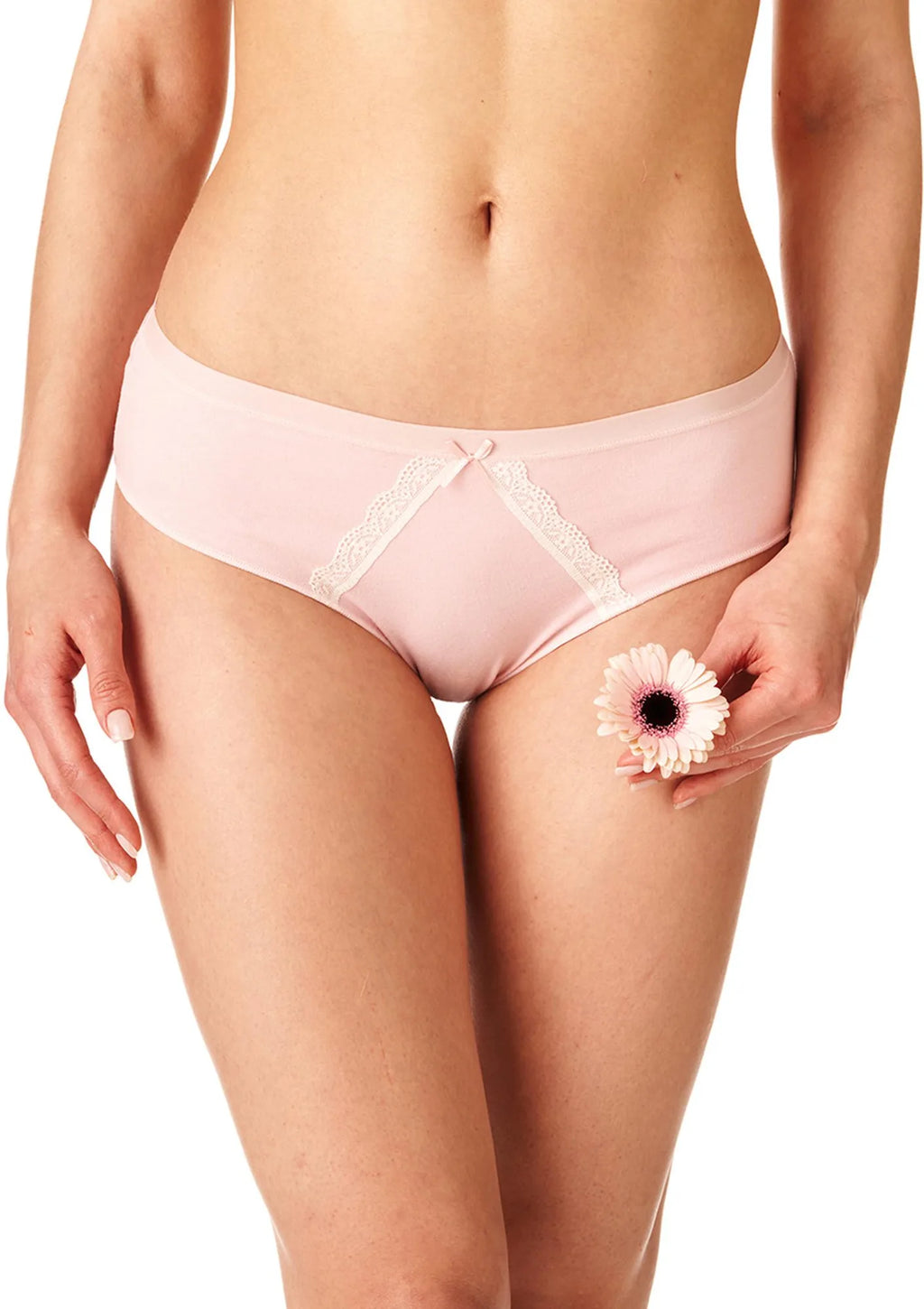Figi damskie bikini (2 pack) o niskim kroju LPN 641