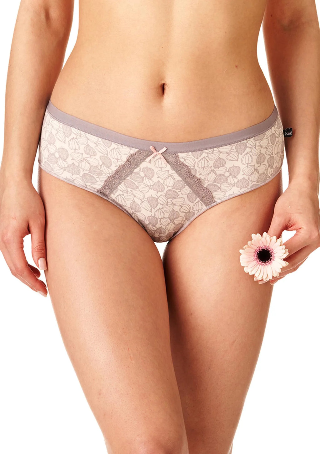 Figi damskie bikini (2 pack) o niskim kroju LPN 641