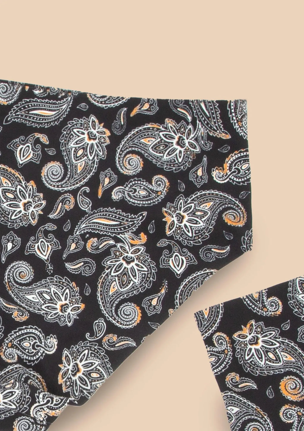 Figi damskie brazyliany z wysokim stanem i orientalnym wzorem Paisley Simple Brasil Maxi Julimex