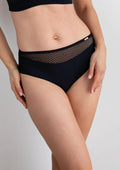 Figi damskie w sportowym stylu z mikrofibry 3491 Prime Active Kleo
