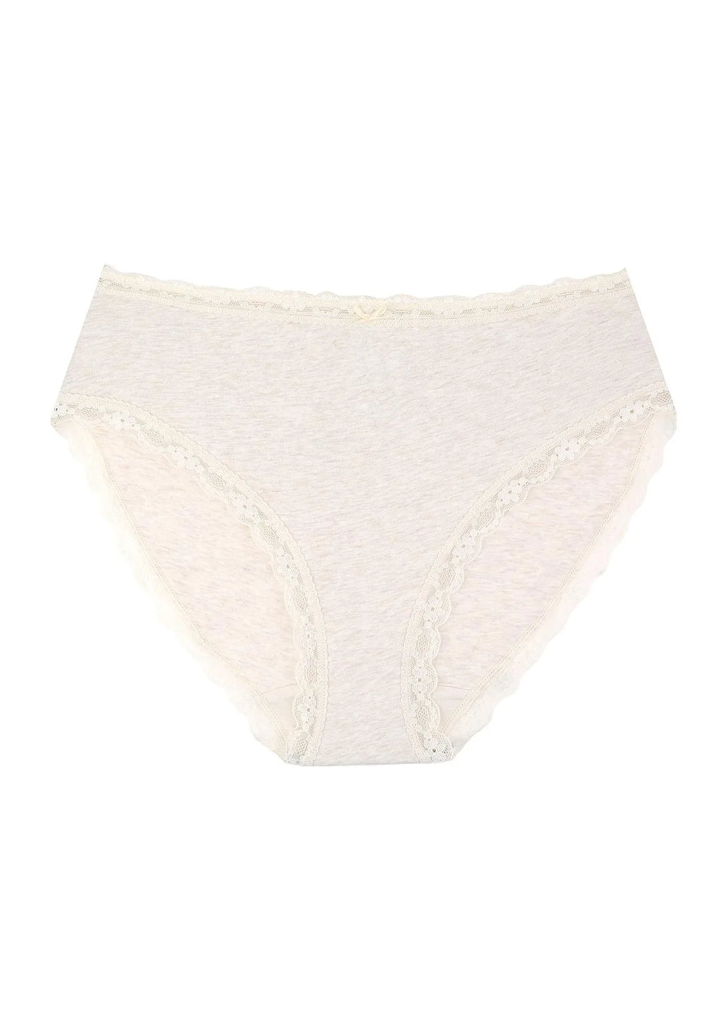 Gładkie figi damskie (2 pack) z koronkowym wykończeniem LPC 231