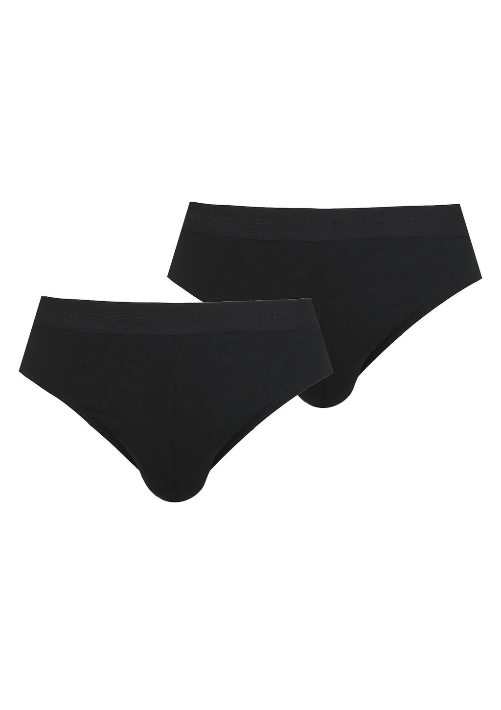 Gładkie slipy męskie (2 pack) z dzianiny bambusowej MPP 005