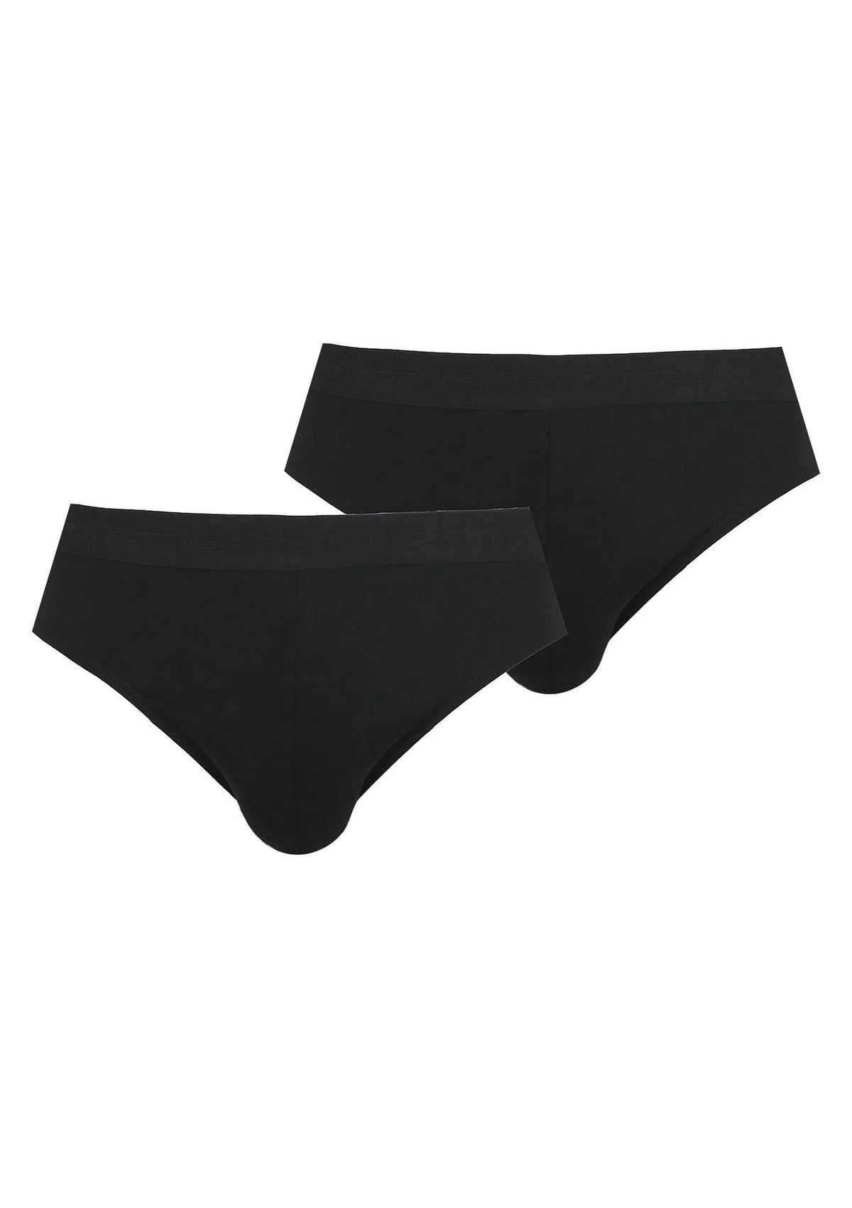 Gładkie slipy męskie (2 pack) z dzianiny bambusowej MPP 005