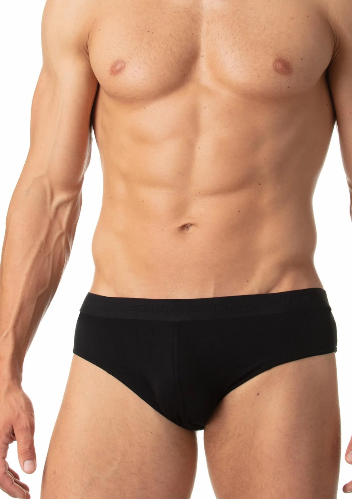 Gładkie slipy męskie (2 pack) z dzianiny bambusowej MPP 005