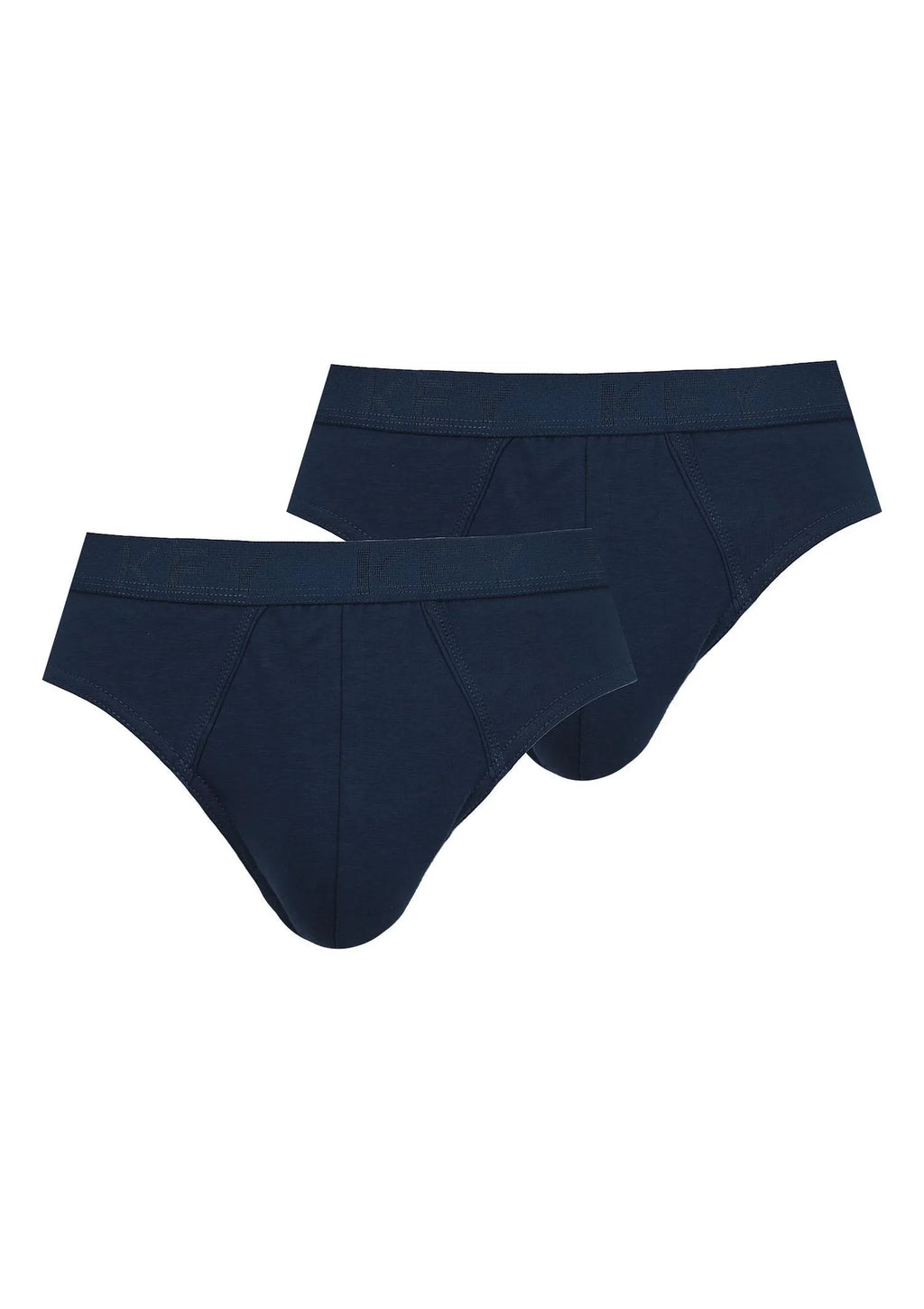 Jednokolorowe niskie slipy męskie (2 pack) MPP 019