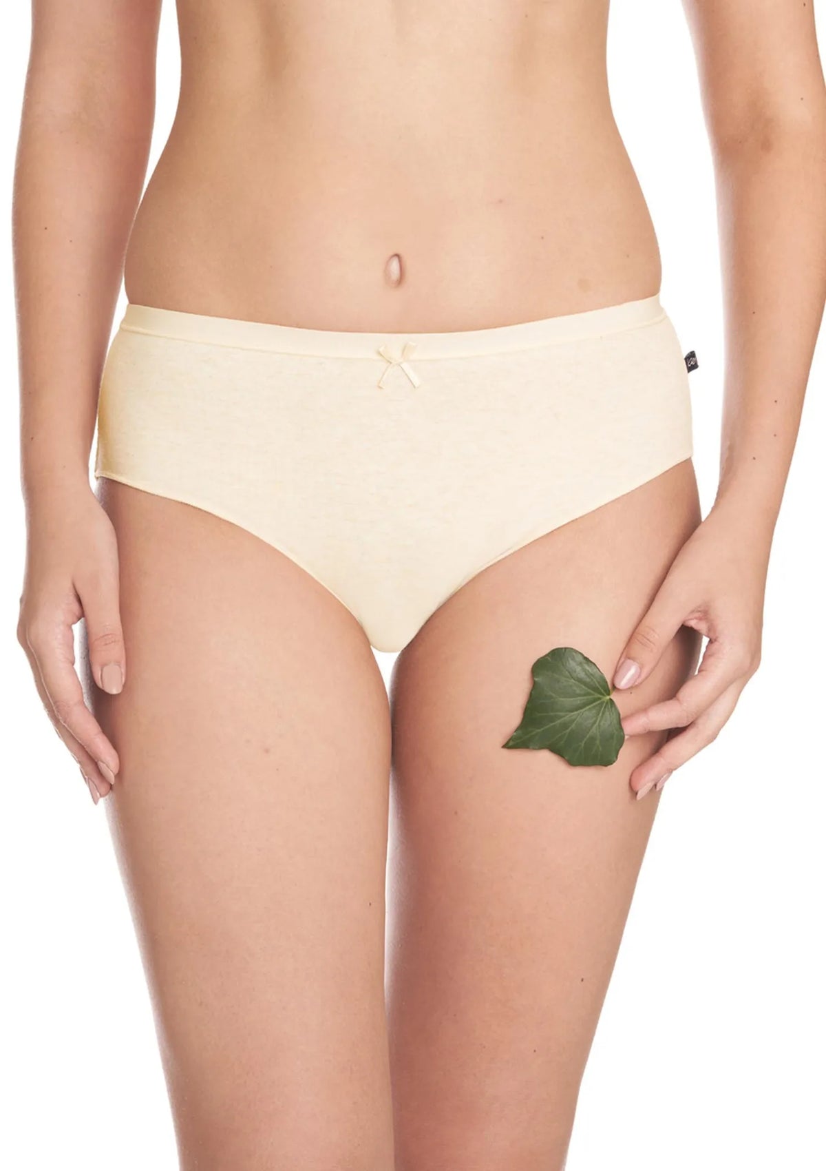 Kolorowe figi damskie (2 pack) z koronką na pośladkach LPC 209