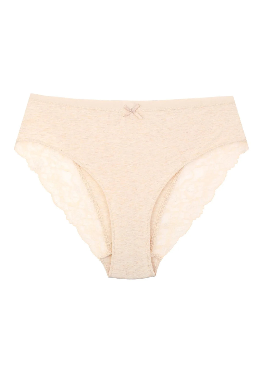 Kolorowe figi damskie (2 pack) z koronką na pośladkach LPC 209