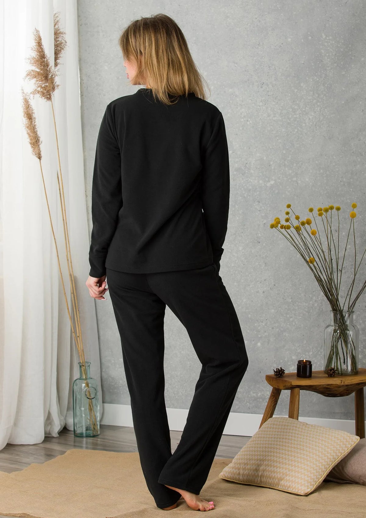 Komplet damski Homewear z motywem zwierzęcym LHS 701