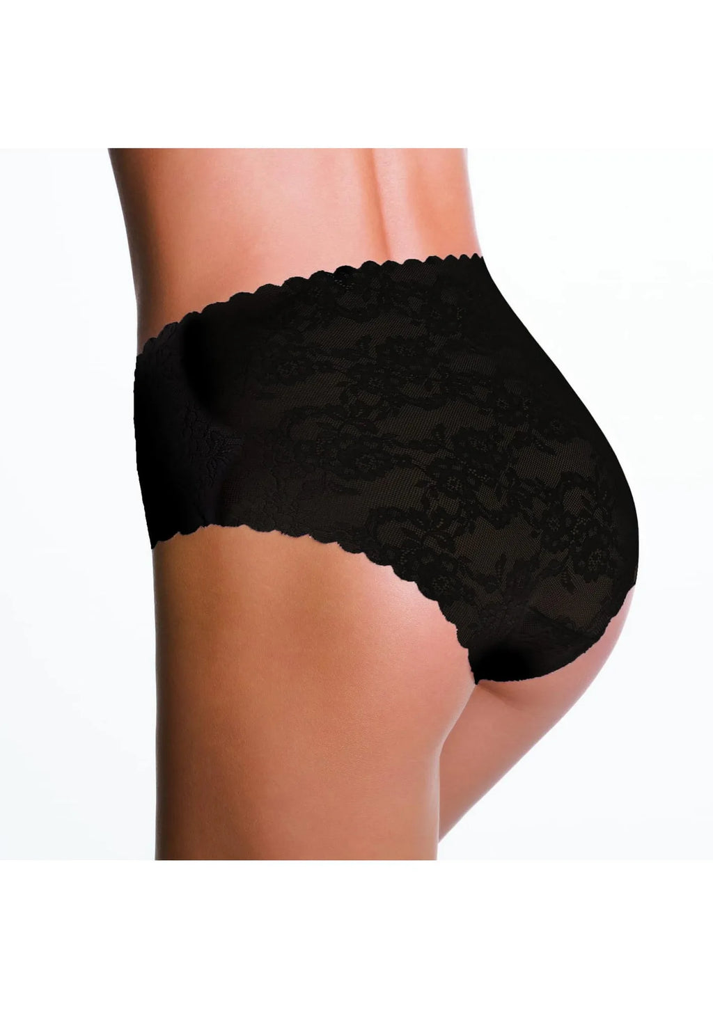 Koronkowe figi damskie z wysokim stanem Bellie Maxi