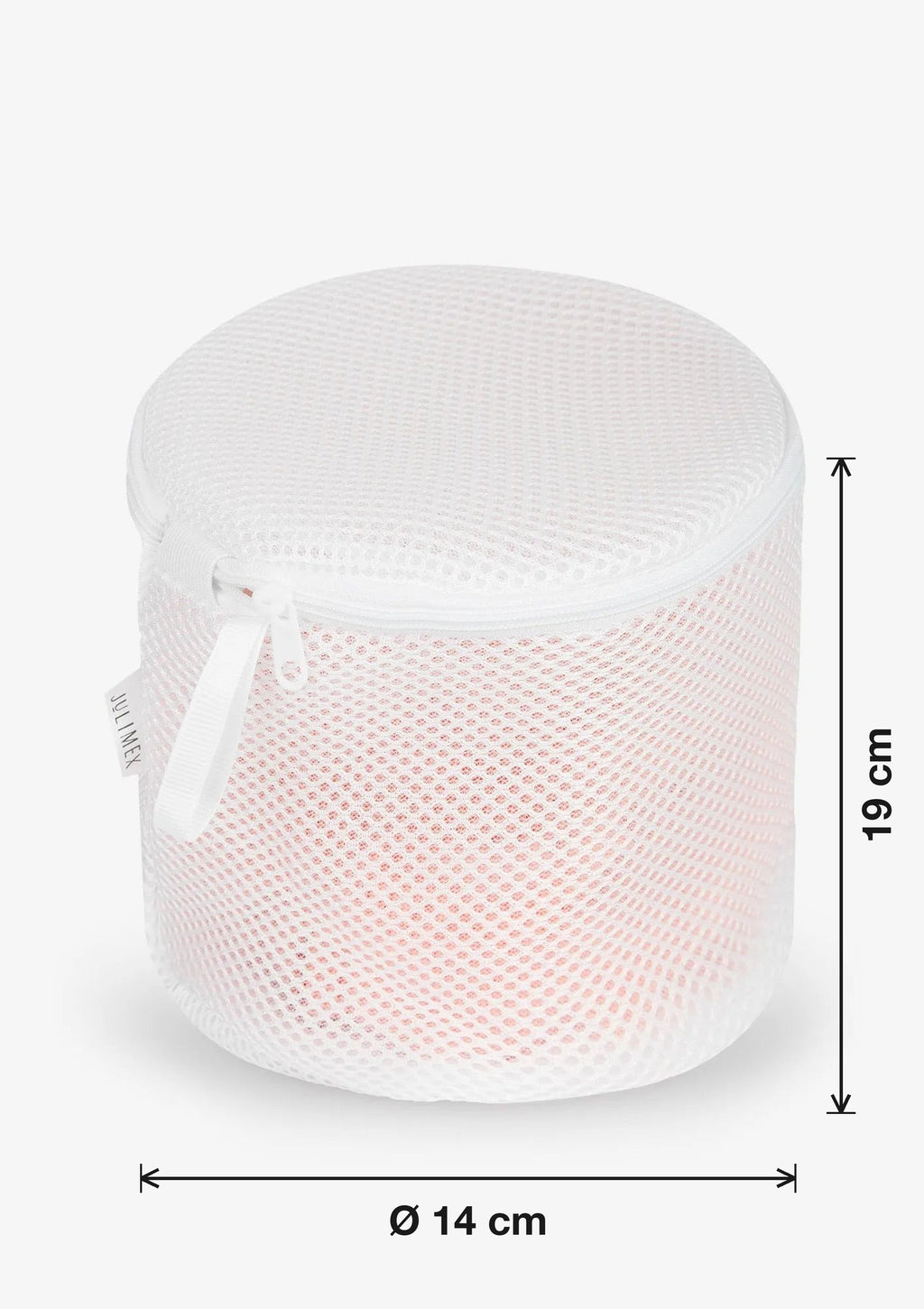 Koszyk do prania bielizny BA-07, wymiary: średnica 14 cm, wysokość 19 cm