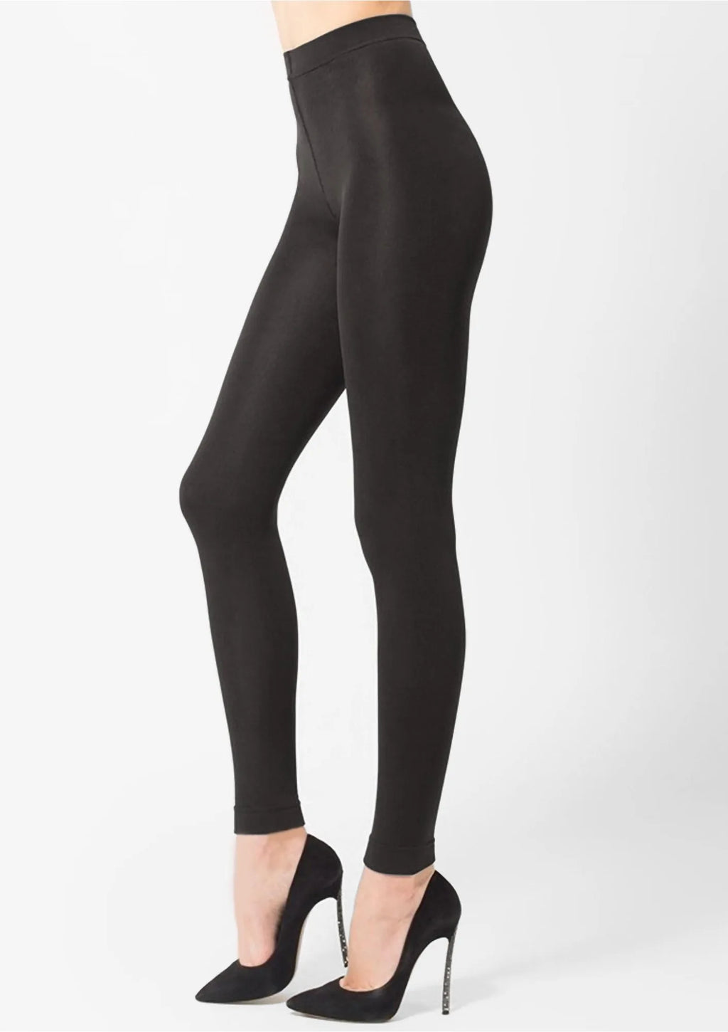 Legginsy damskie 250 den ocieplane polarem 663 Fleece Legs