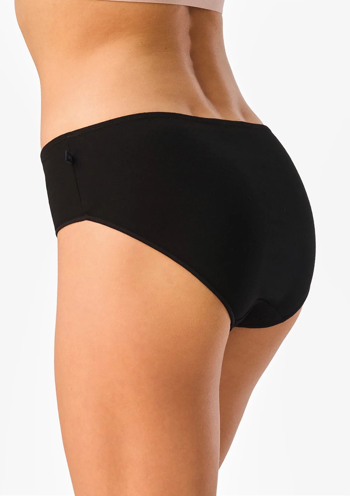 Figi damskie bawełniane 2pak midi bikini kwiatowy wzór LPC 635 Key