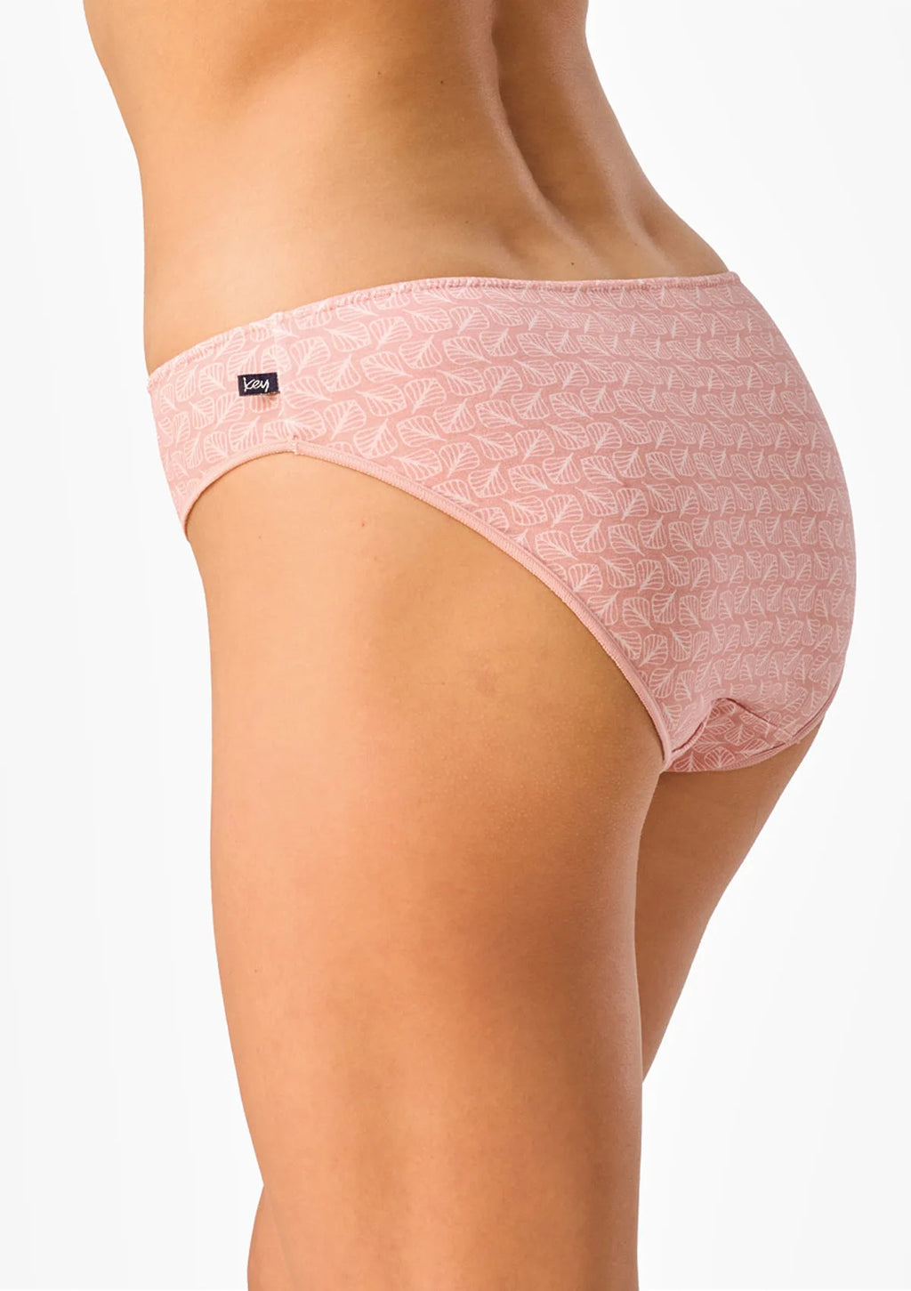 Figi damskie 2pak bawełniane mini bikini pastelowe LPR 907 Key