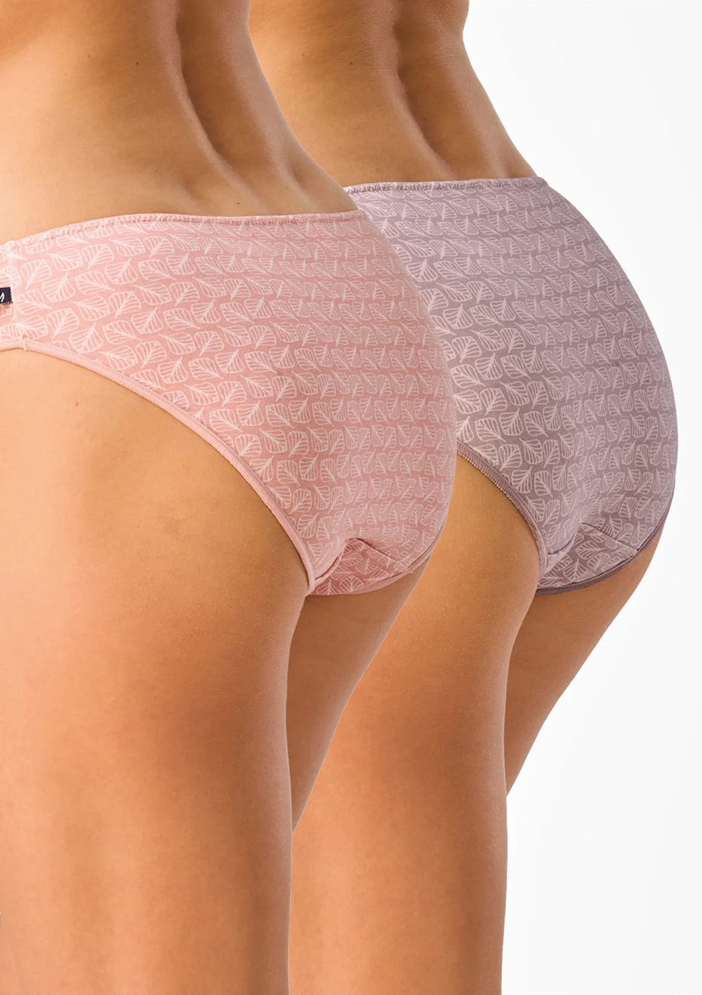 Figi damskie 2pak bawełniane mini bikini pastelowe LPR 907 Key