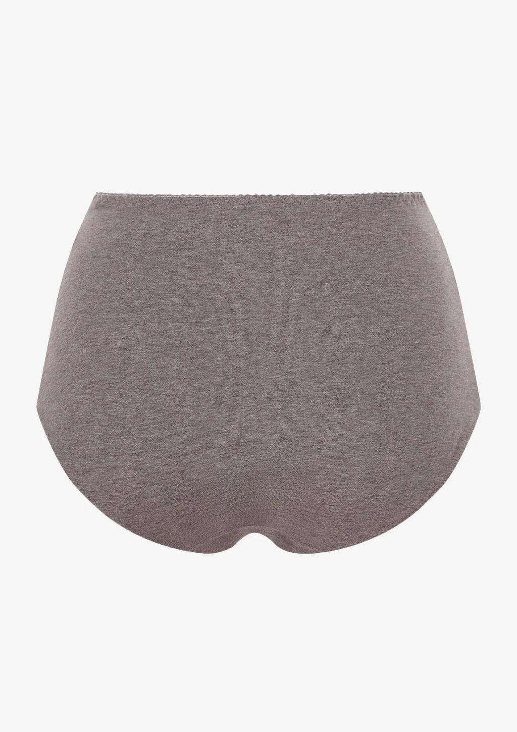 Majtki damskie (2 pack) maxi bikini z koronką cappuccino LPF 111 Key