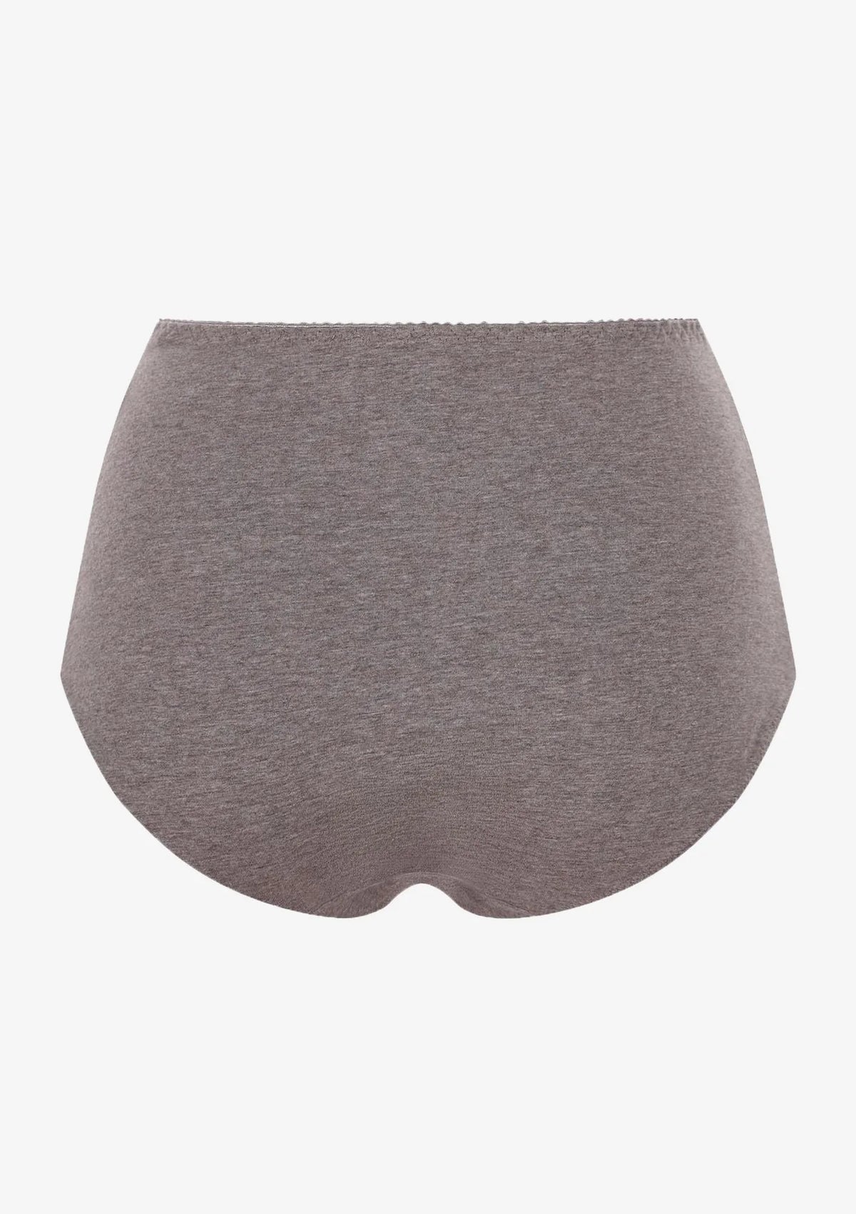 Majtki damskie (2 pack) maxi bikini z koronką cappuccino LPF 111 Key