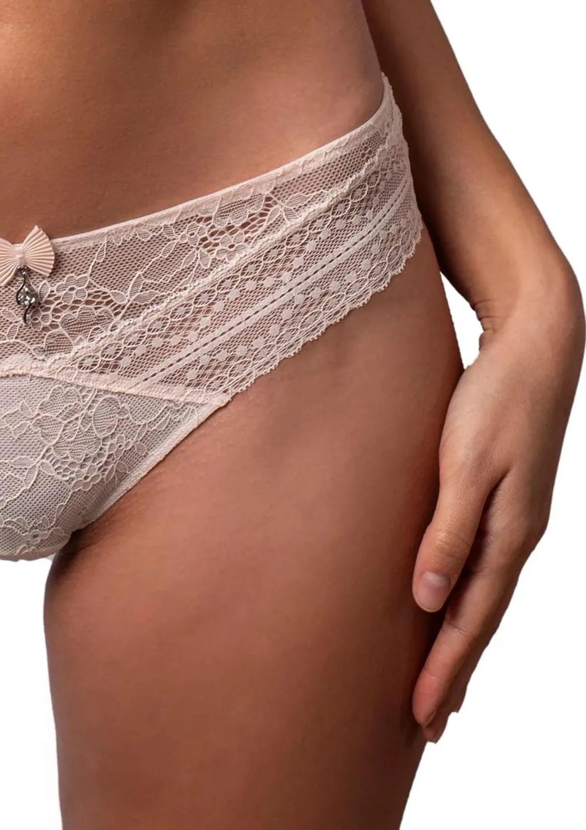Majtki damskie brazyliany koronkowe DM-6342 Agio