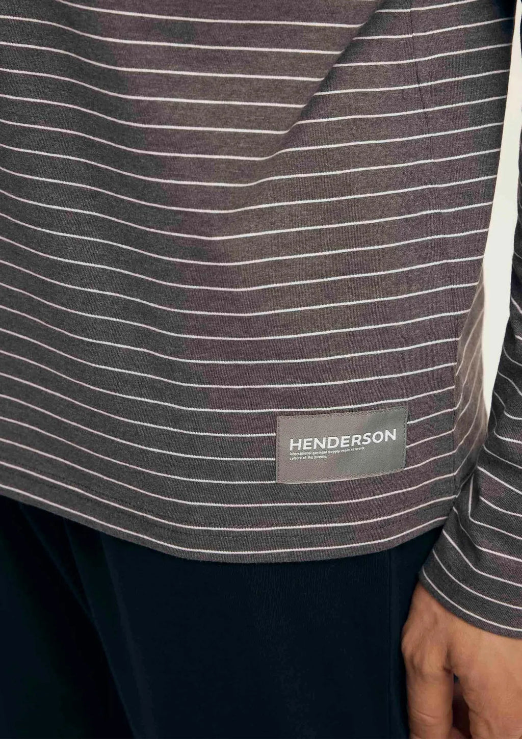 Piżama męska bawełniana długi rękaw New Henderson