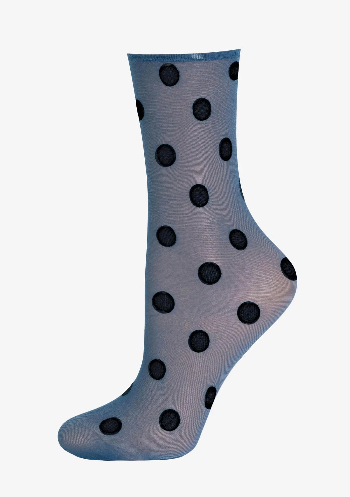 Rajstopowe cienkie skarpetki w grochy Forte Big Dots Marilyn