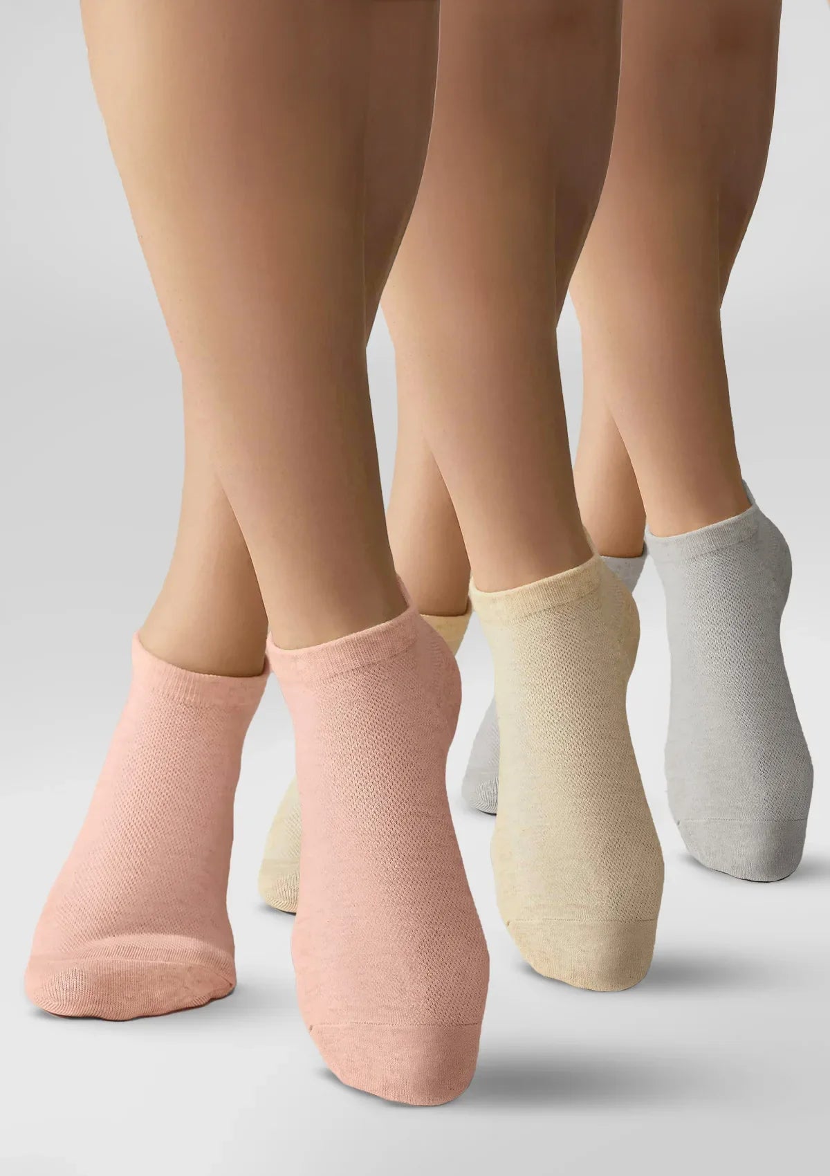 Beige/grey/peach