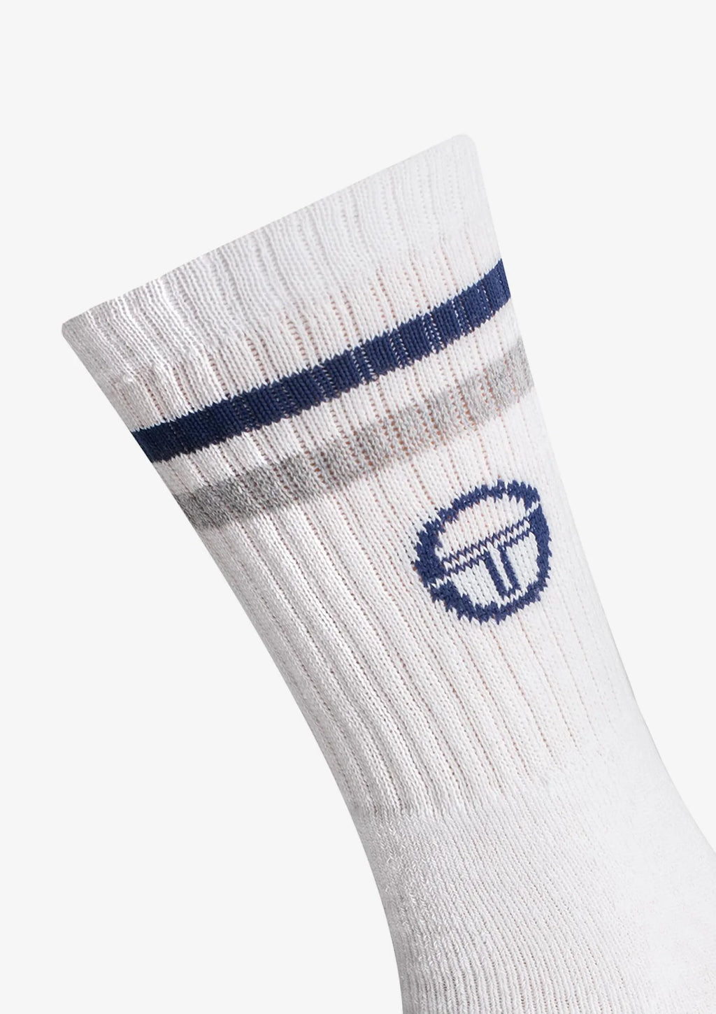 Skarpetki damskie bawełniane (3pack) z prążkowanym ściągaczem 1003 Sergio Tacchini