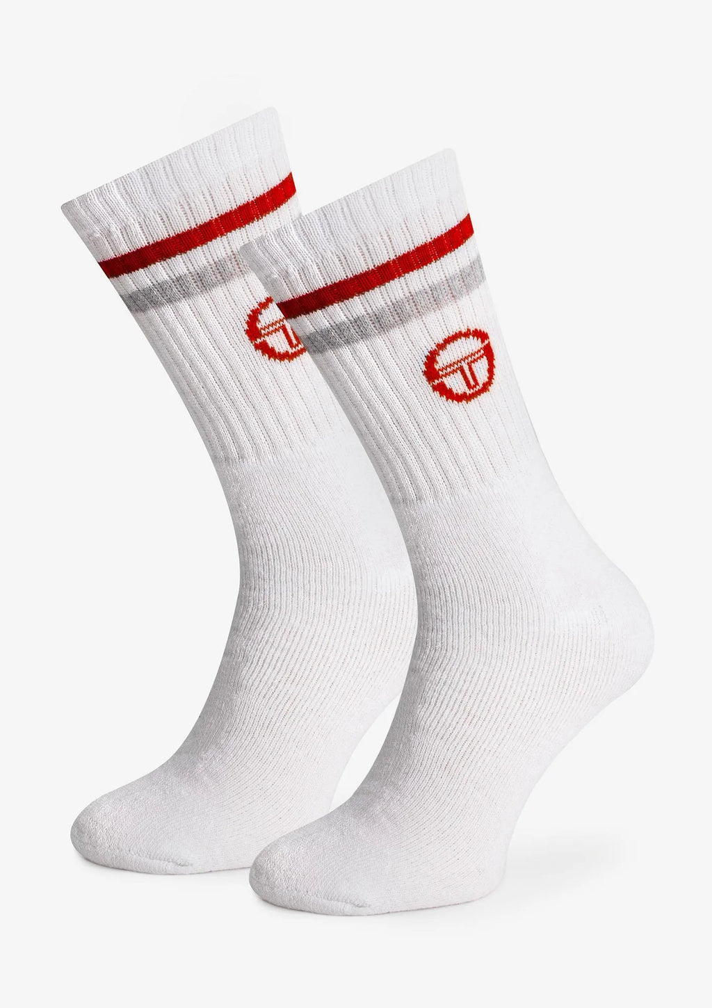 Skarpetki damskie bawełniane (3pack) z prążkowanym ściągaczem 1003 Sergio Tacchini