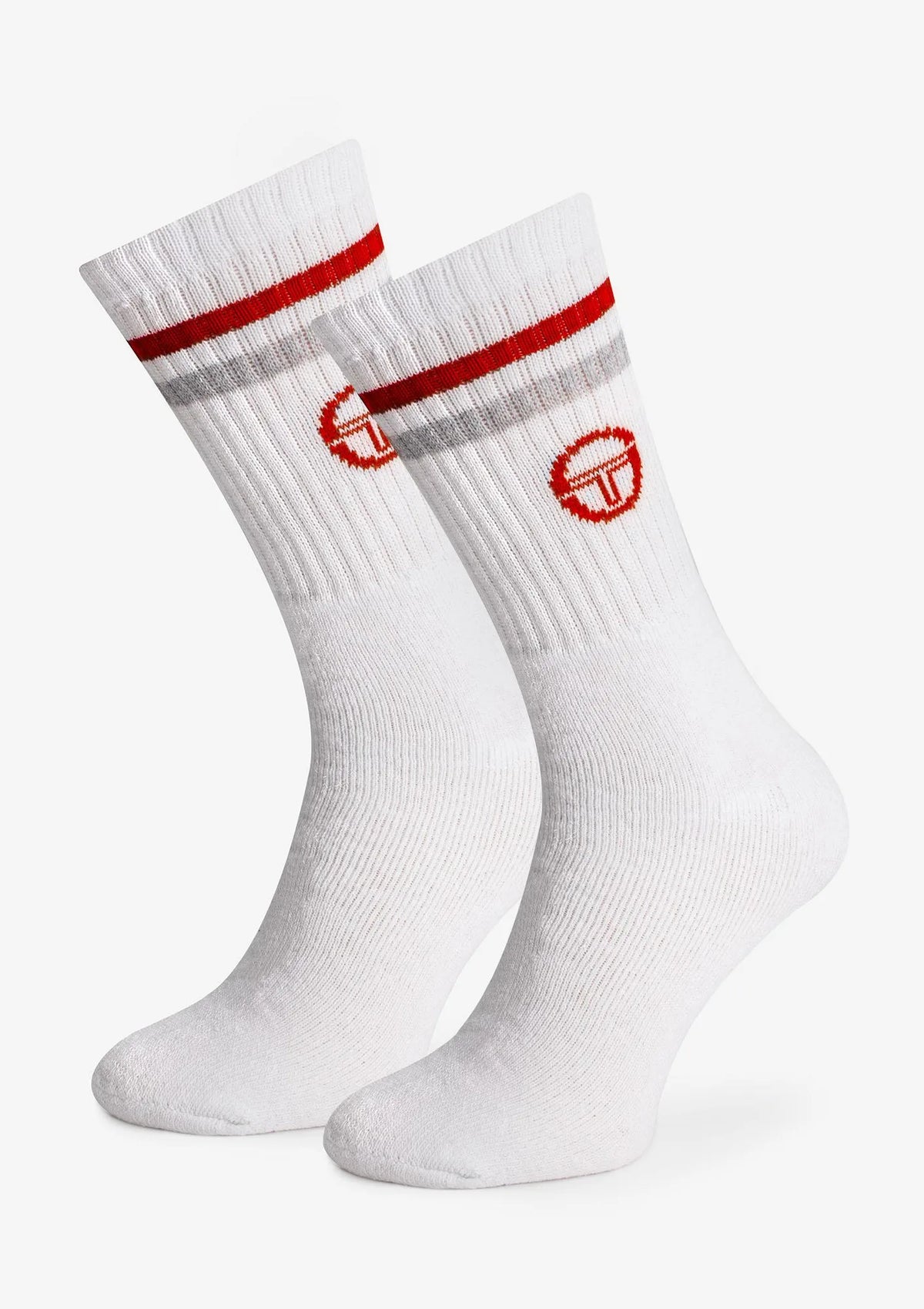 Skarpetki damskie bawełniane (3pack) z prążkowanym ściągaczem 1003 Sergio Tacchini
