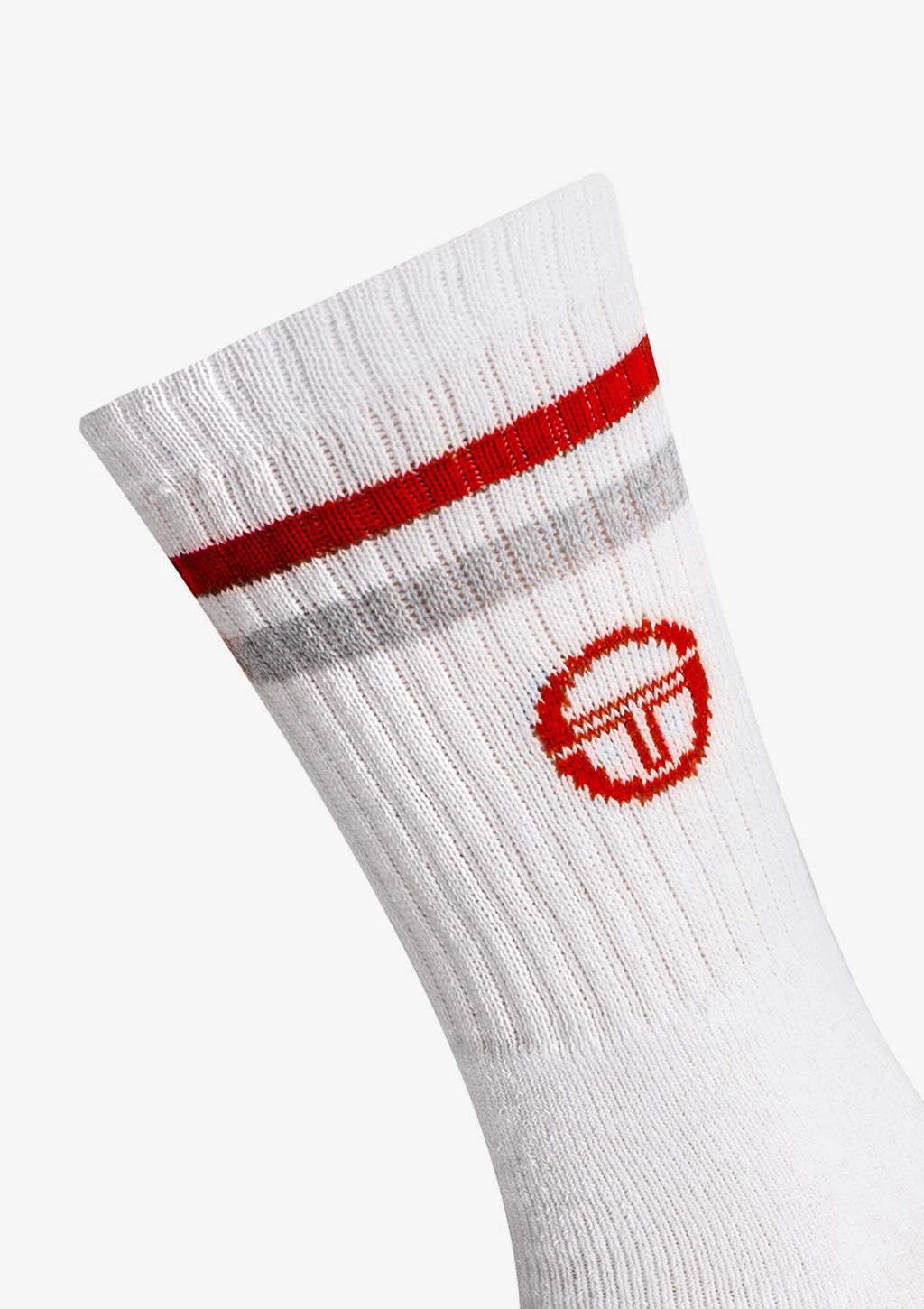 Skarpetki damskie bawełniane (3pack) z prążkowanym ściągaczem 1003 Sergio Tacchini