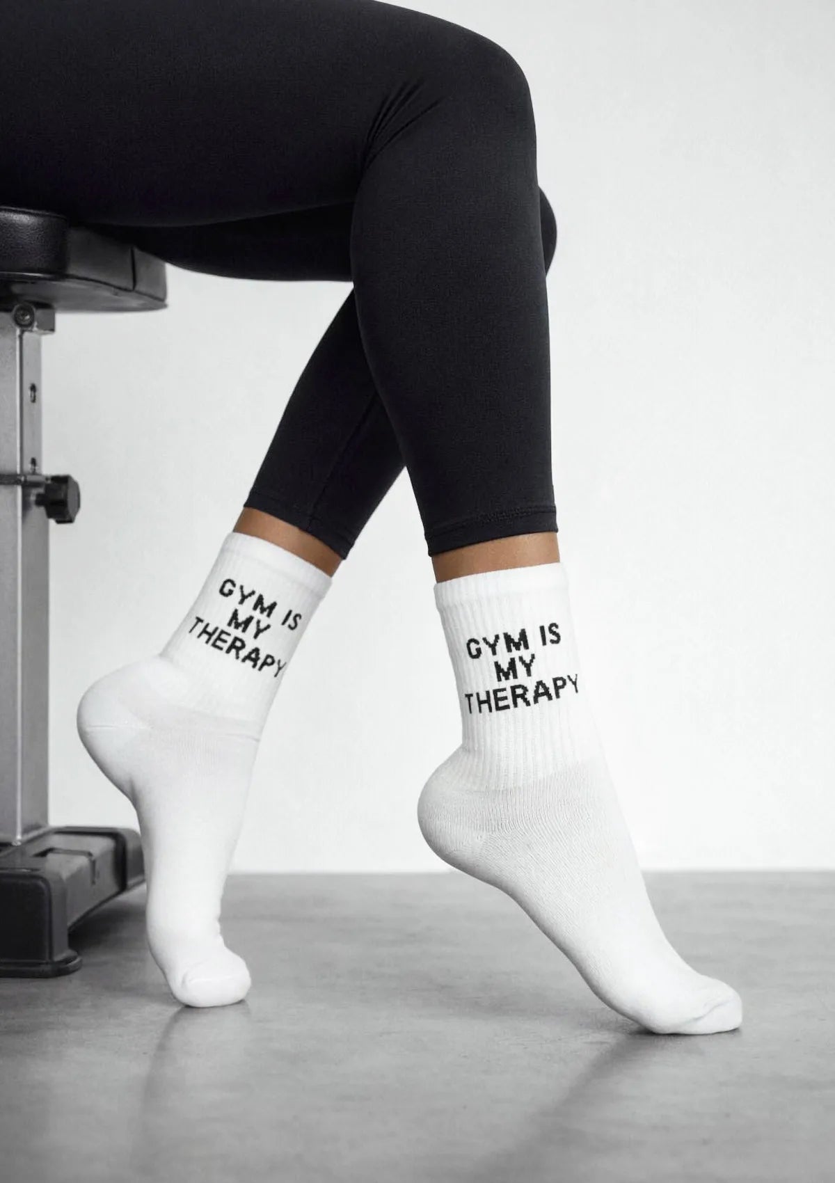 Skarpetki damskie bawełniane Gym Is My Therapy Milena