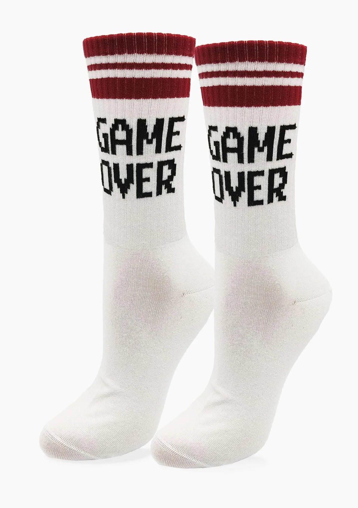 Skarpetki damskie bawełniane sportowe z napisem Game Over Marilyn