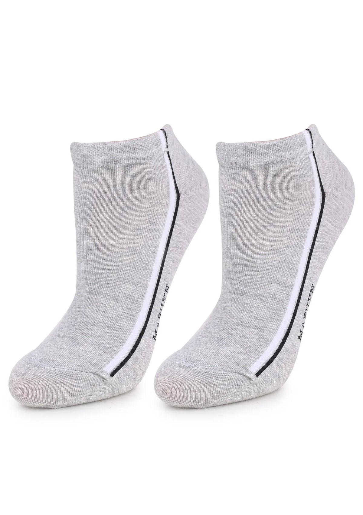 Melange/white/black