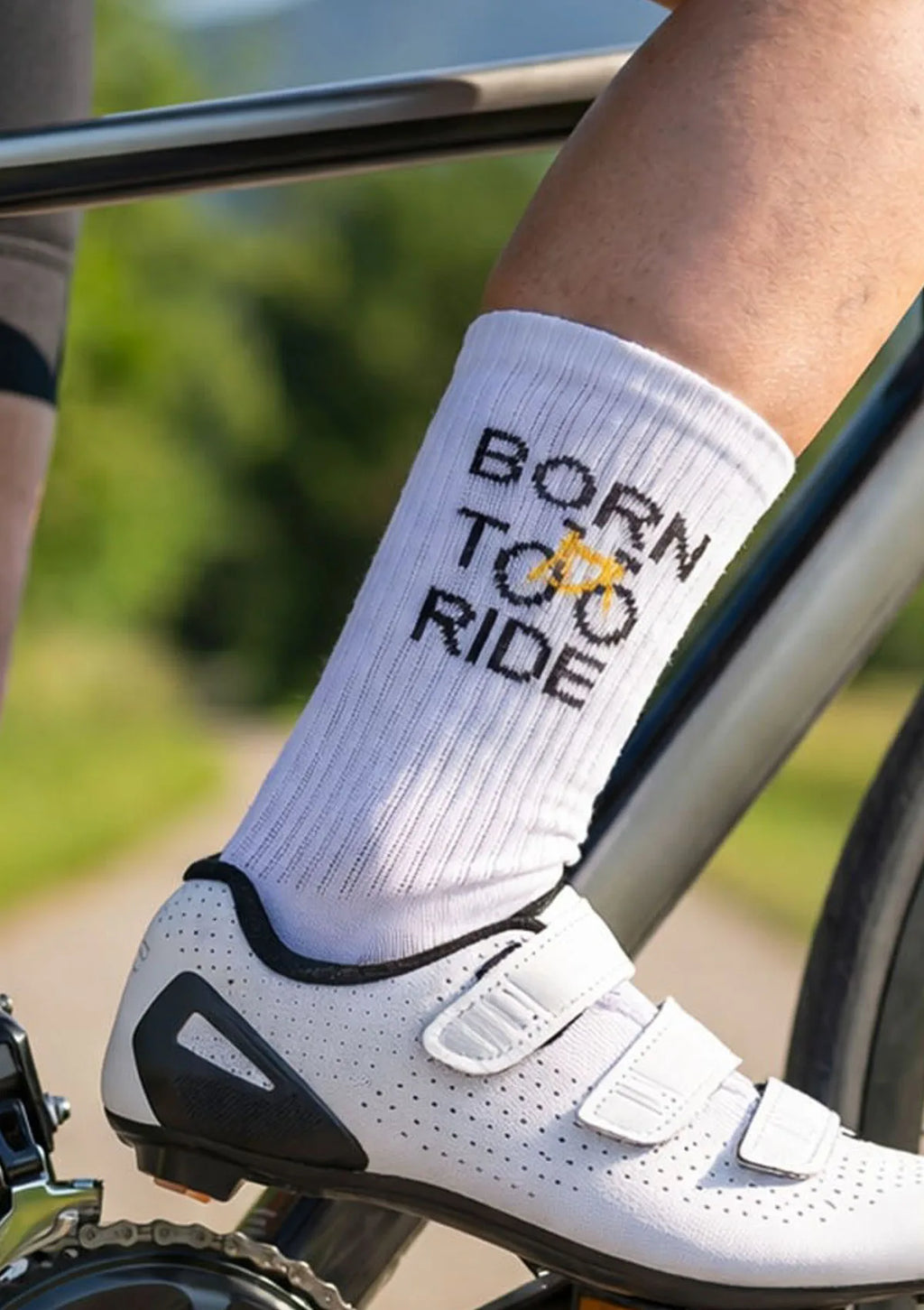 Skarpetki męskie dla miłośnika rowerów Born Too Ride Milena