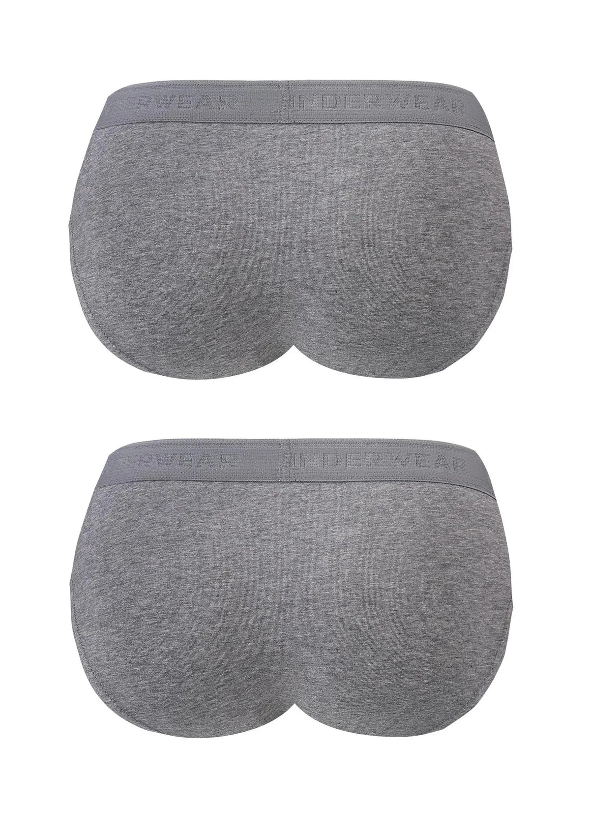 Slipy męskie (2 pack) gładkie melanżowe MPP 017