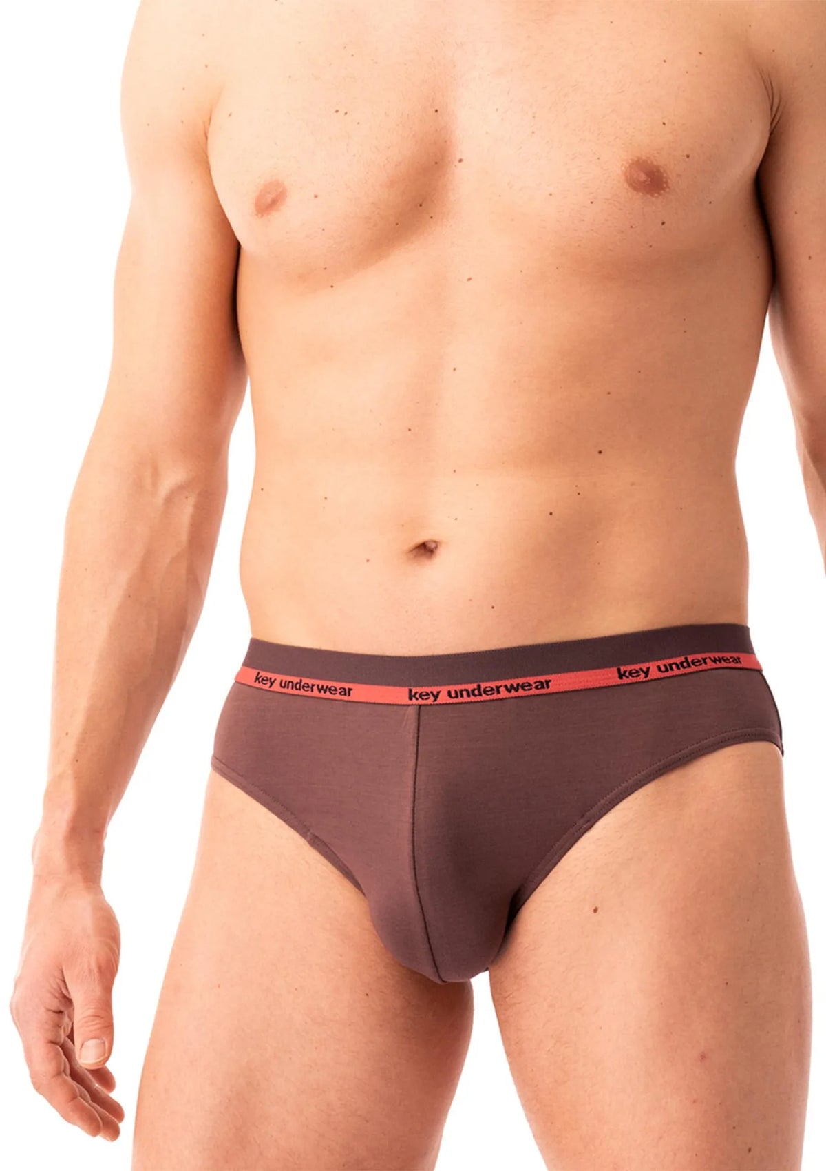 Slipy męskie bambusowe (2pack) sportowy krój z zewnętrzną gumą MPP 287 Key