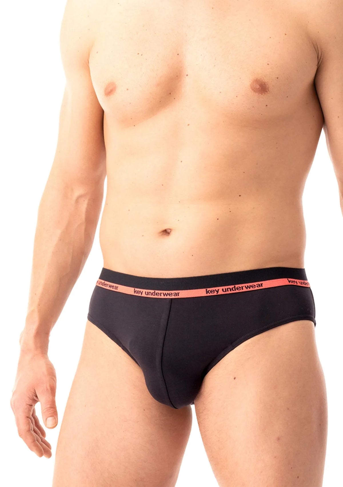 Slipy męskie bambusowe (2pack) sportowy krój z zewnętrzną gumą MPP 287 Key
