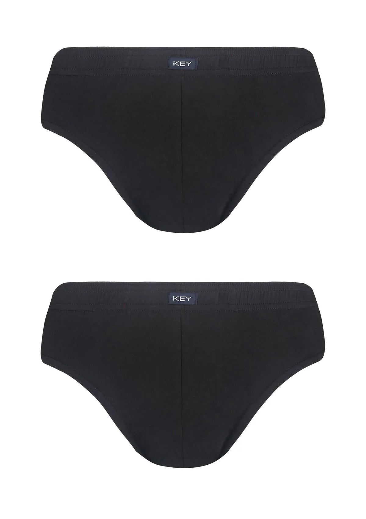 Slipy męskie bawełniane (2 pack) czarne MPC 126