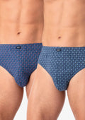 Slipy męskie bawełniane (2 pack) o klasycznym komfortowym kroju MPC 945 Key