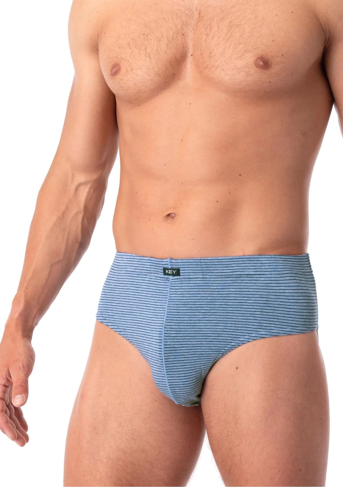 Slipy męskie bawełniane (2 pack) w kolorach nieba MPP 073