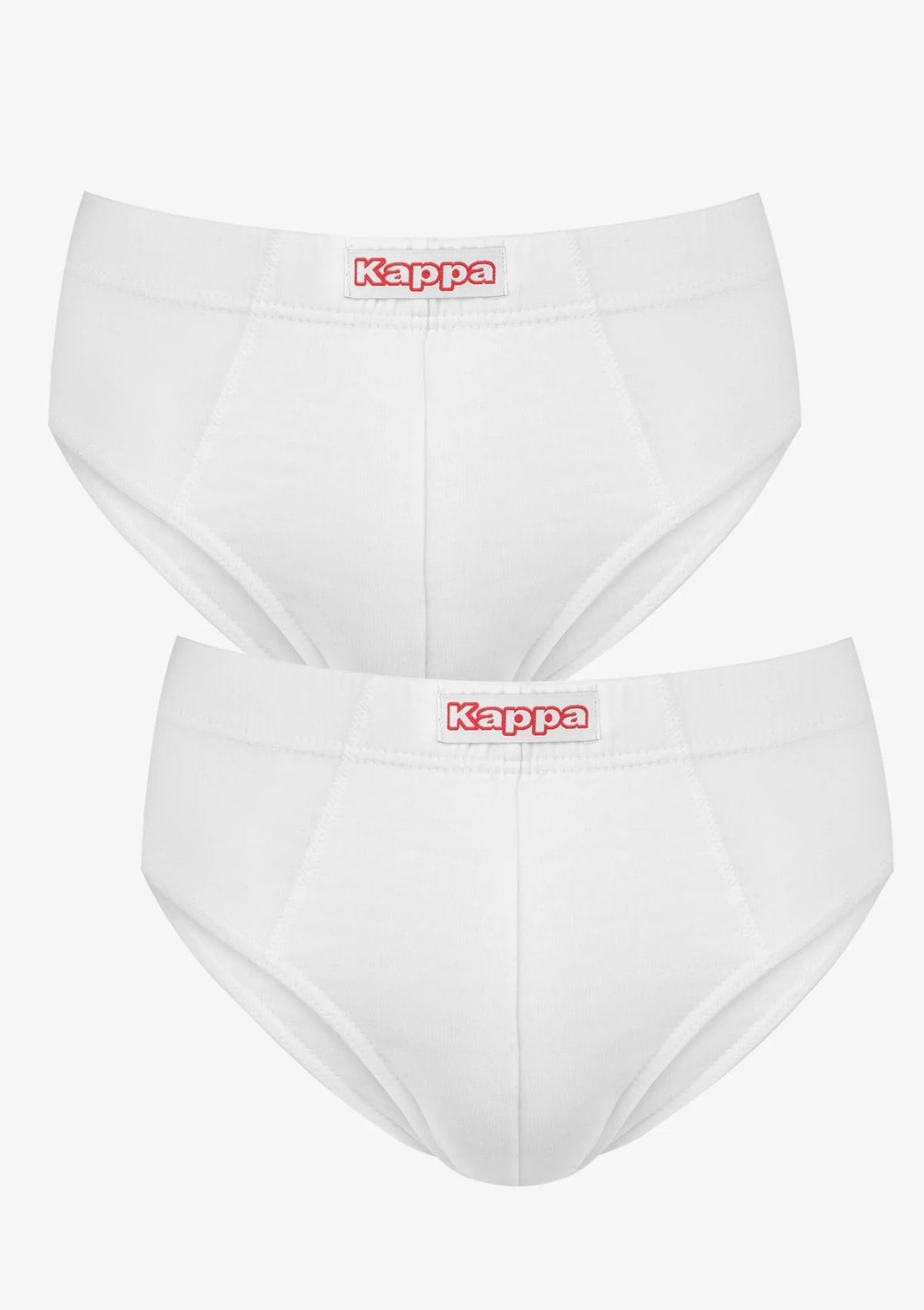 Slipy męskie bawełniane (2pack) klasyczne z wewnętrzna gumą Kappa K1101