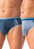 Slipy męskie bawełniane (2pack) w sportowym stylu MPP 212 Key