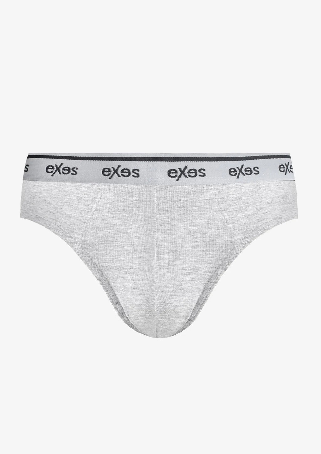 Slipy męskie bawełniane (3pack) w sportowym stylu z zewnętrzną gumą 3.92 Exes