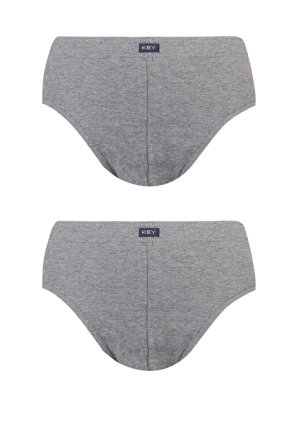 Slipy męskie klasyczne (2 pack) szare MPC 126