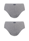 Slipy męskie klasyczne (2 pack) szare MPC 126