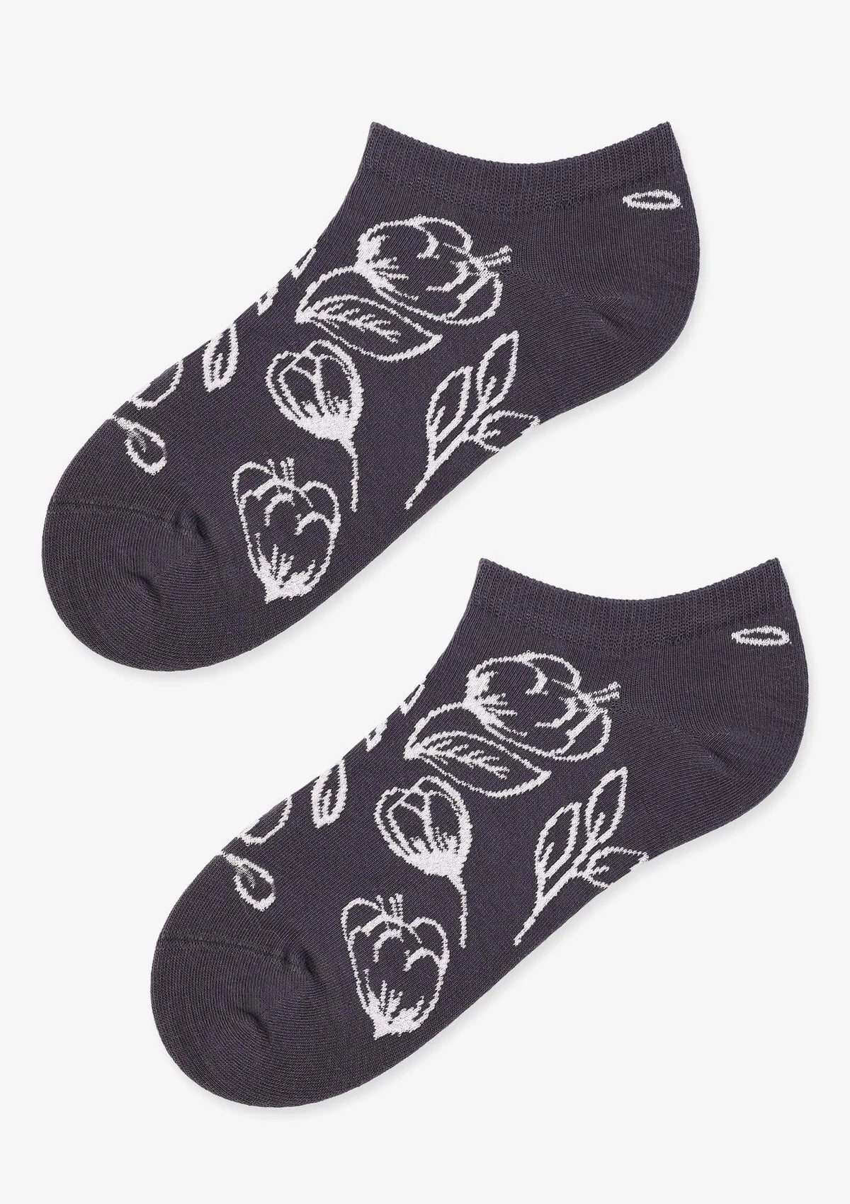Stopki damskie bawełniane w kwiatki Footies Flora Marilyn
