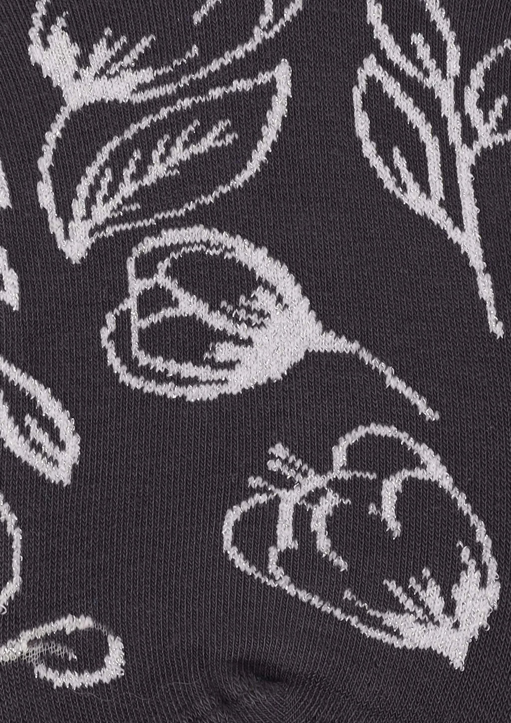 Stopki damskie bawełniane w kwiatki Footies Flora Marilyn