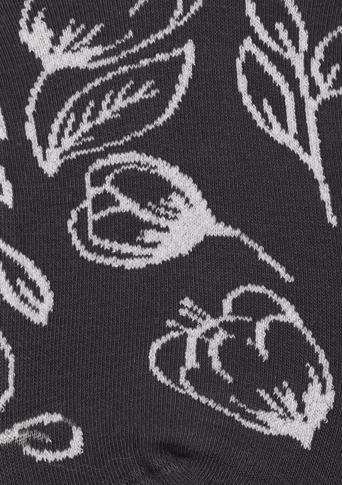 Stopki damskie bawełniane w kwiatki Footies Flora Marilyn