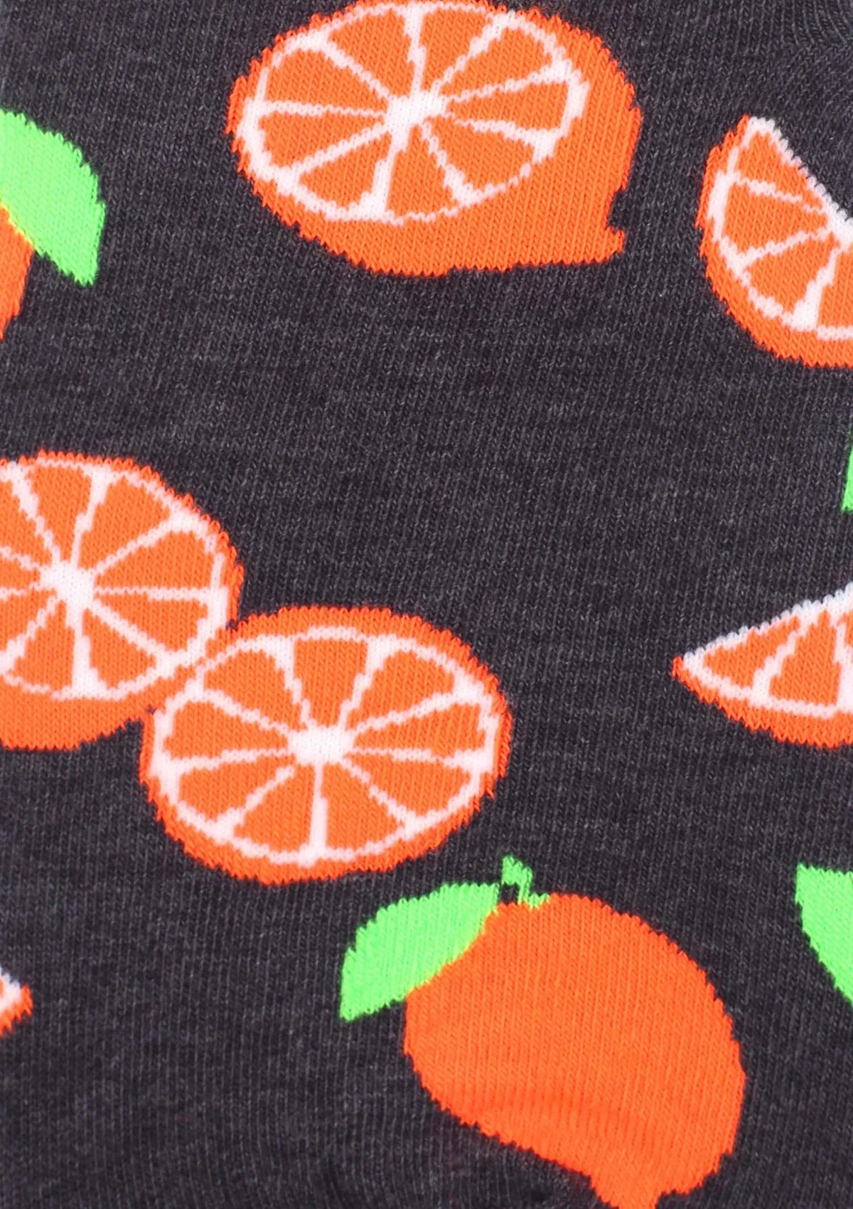 Stopki damskie z bawełny w pomarańcze Footies Oranges Marilyn